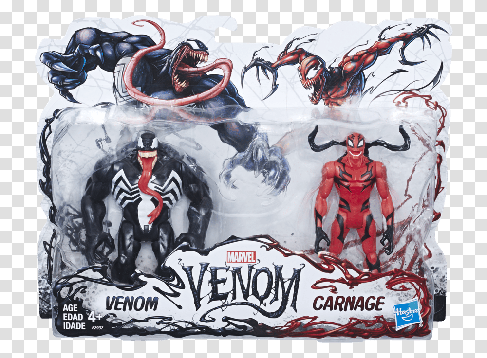 Hasbro Unveils New Marvel Legends Venom And Carnage Figures Venom Figure 2018, Art, Person, Painting, Mural Transparent Png