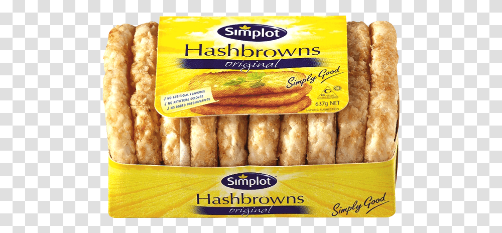 Hash Brown Frozen Malaysia, Bread, Food, Cracker, Fries Transparent Png