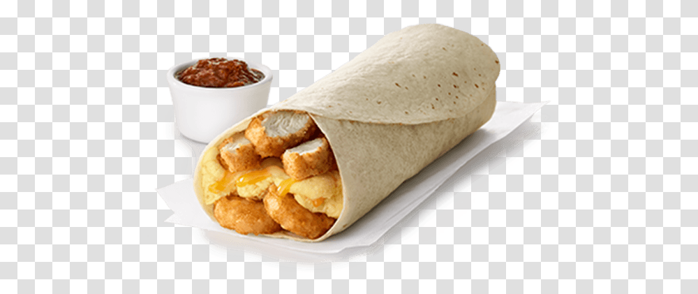 Hash Brown Scramble Burrito Breakfast Burrito Chick Fil, Food, Bread, Dessert, Meal Transparent Png