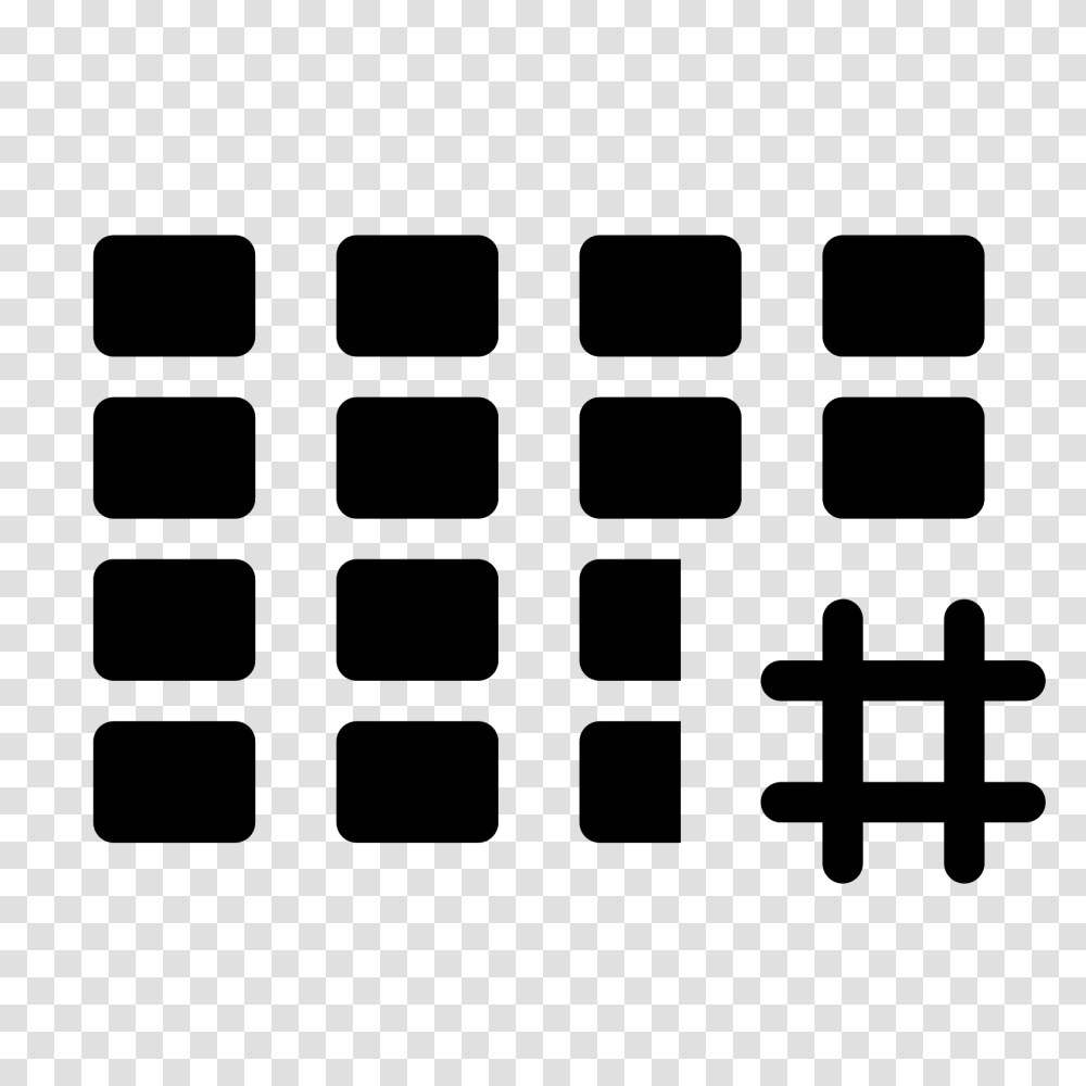 Hashtag Activity Grid Filled Icon, Gray, World Of Warcraft Transparent Png