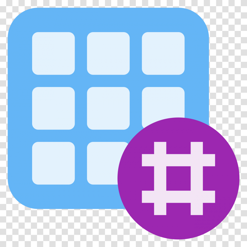 Hashtag Activity Grid Icon, Nature, Outdoors, Ice, Cushion Transparent Png