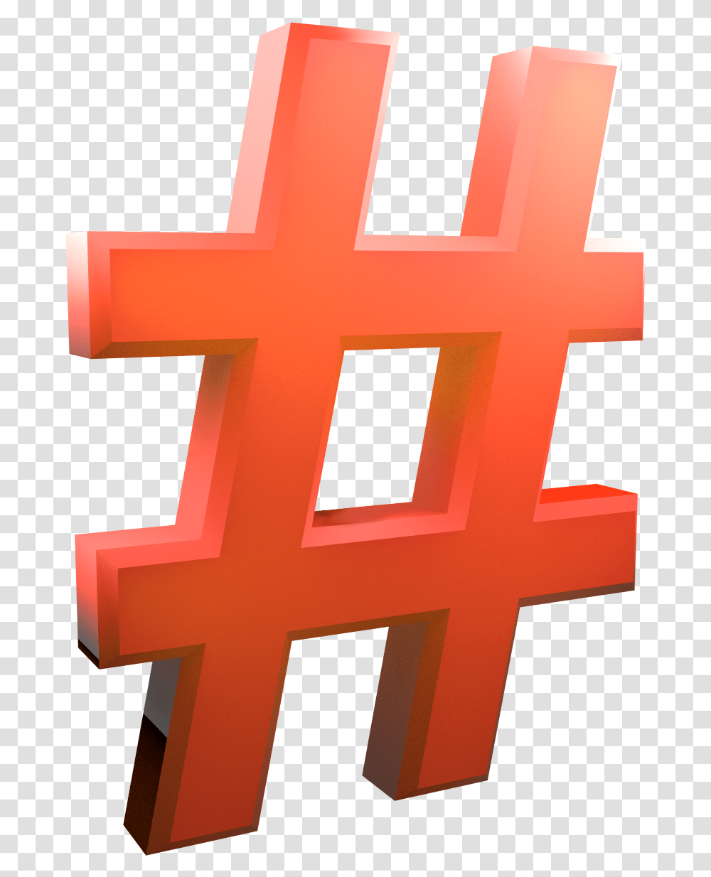 Hashtag Sign In Red, Cross, Minecraft, Emblem Transparent Png