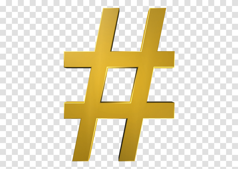 Hashtag Symbol Hash Tag, Cross, Pac Man Transparent Png