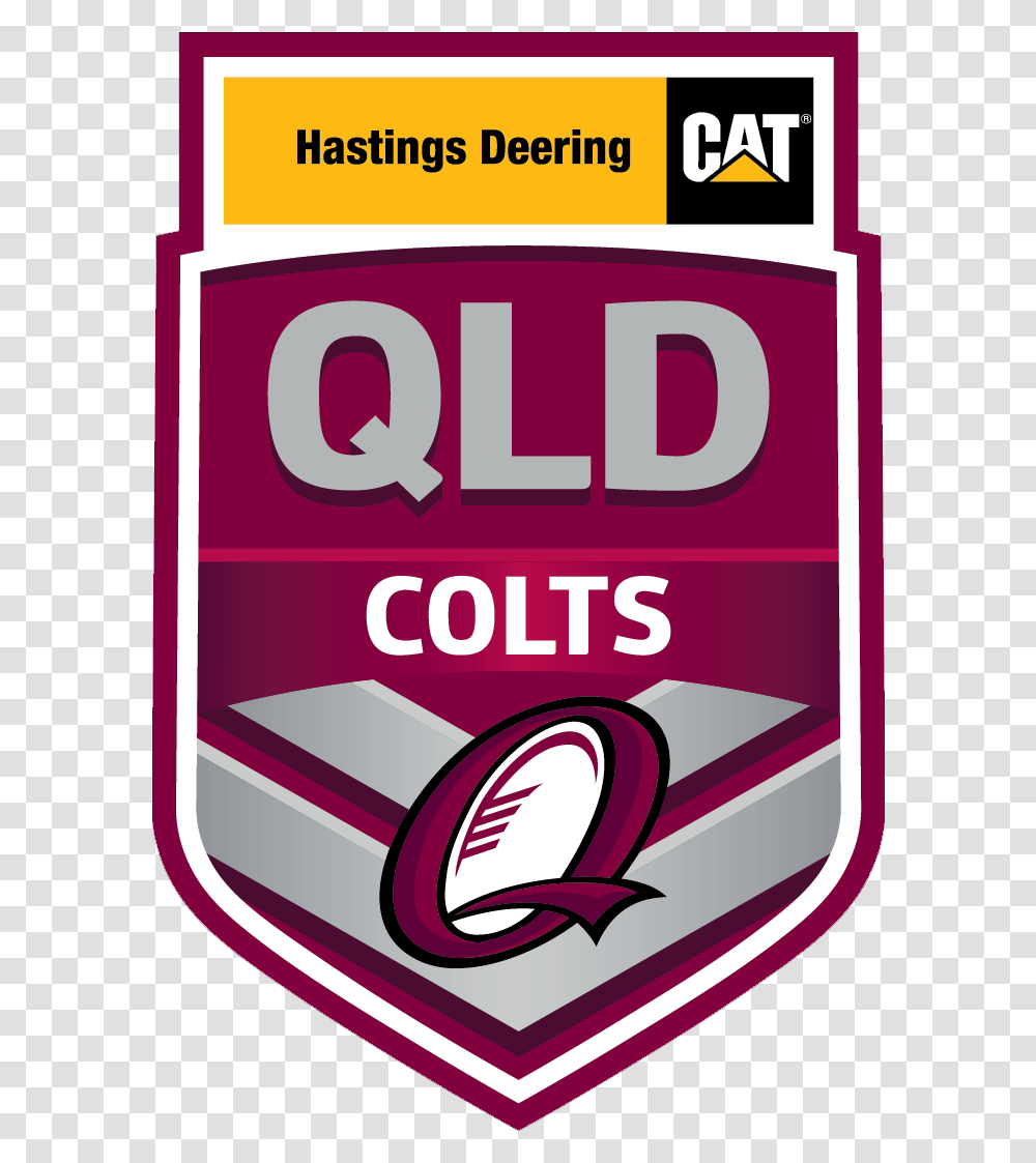 Hastings Deering Colts Logo Qld State Of Origin Logo, Label, Poster Transparent Png