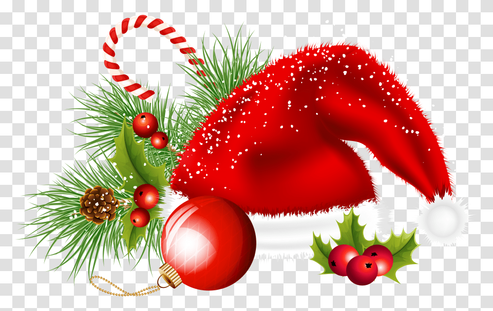 Hat Ball Tree Leaf Candy Christmas Image Christmas Decor, Plant, Ornament Transparent Png