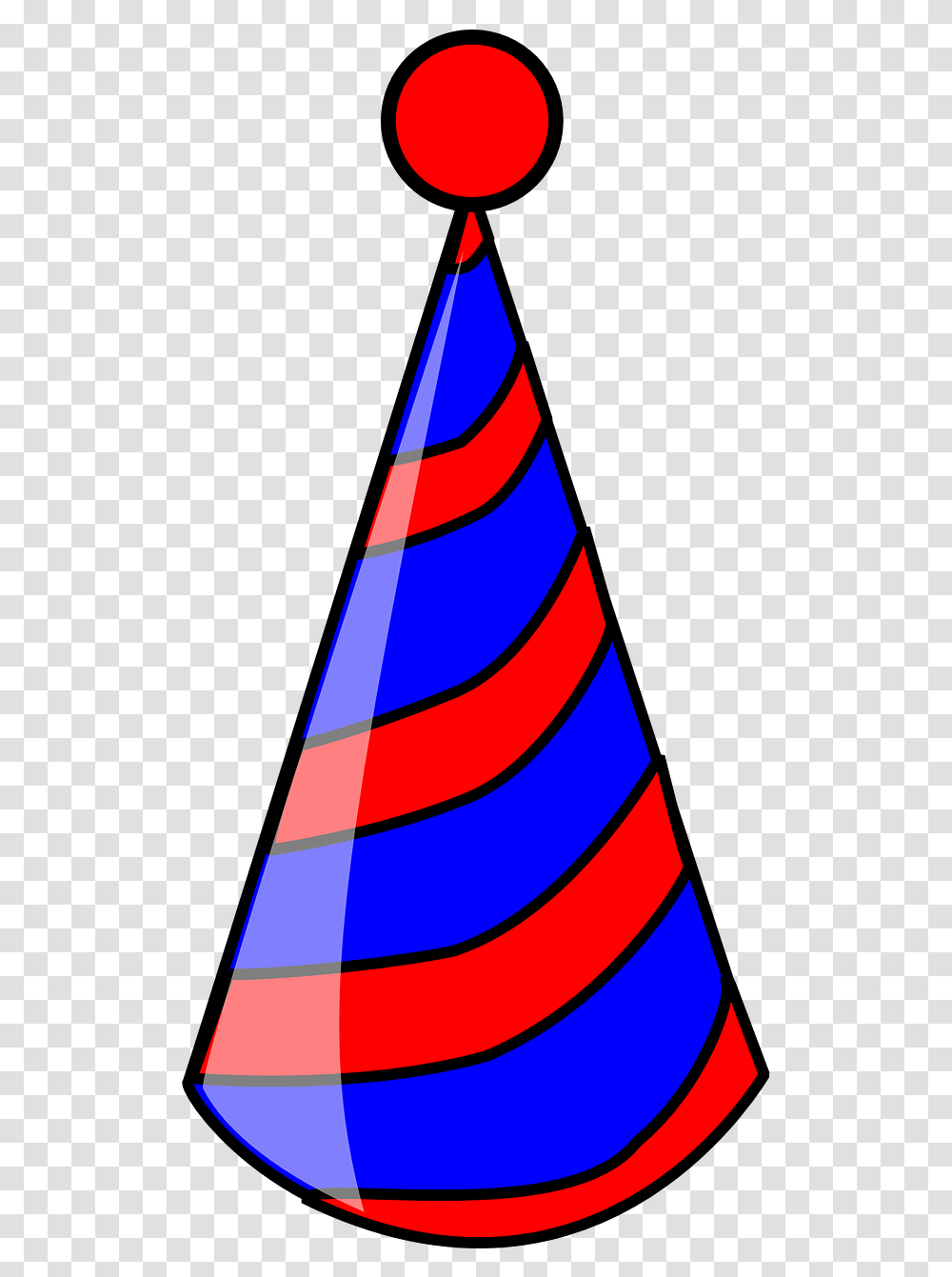 Hat Birthday Party Celebration Image Party Hat Clip Art, Apparel Transparent Png
