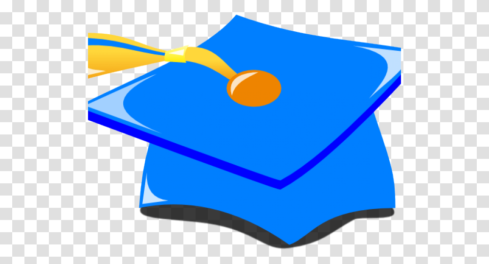 Hat Clipart Blue Graduation Cap Clip Art, Apparel Transparent Png