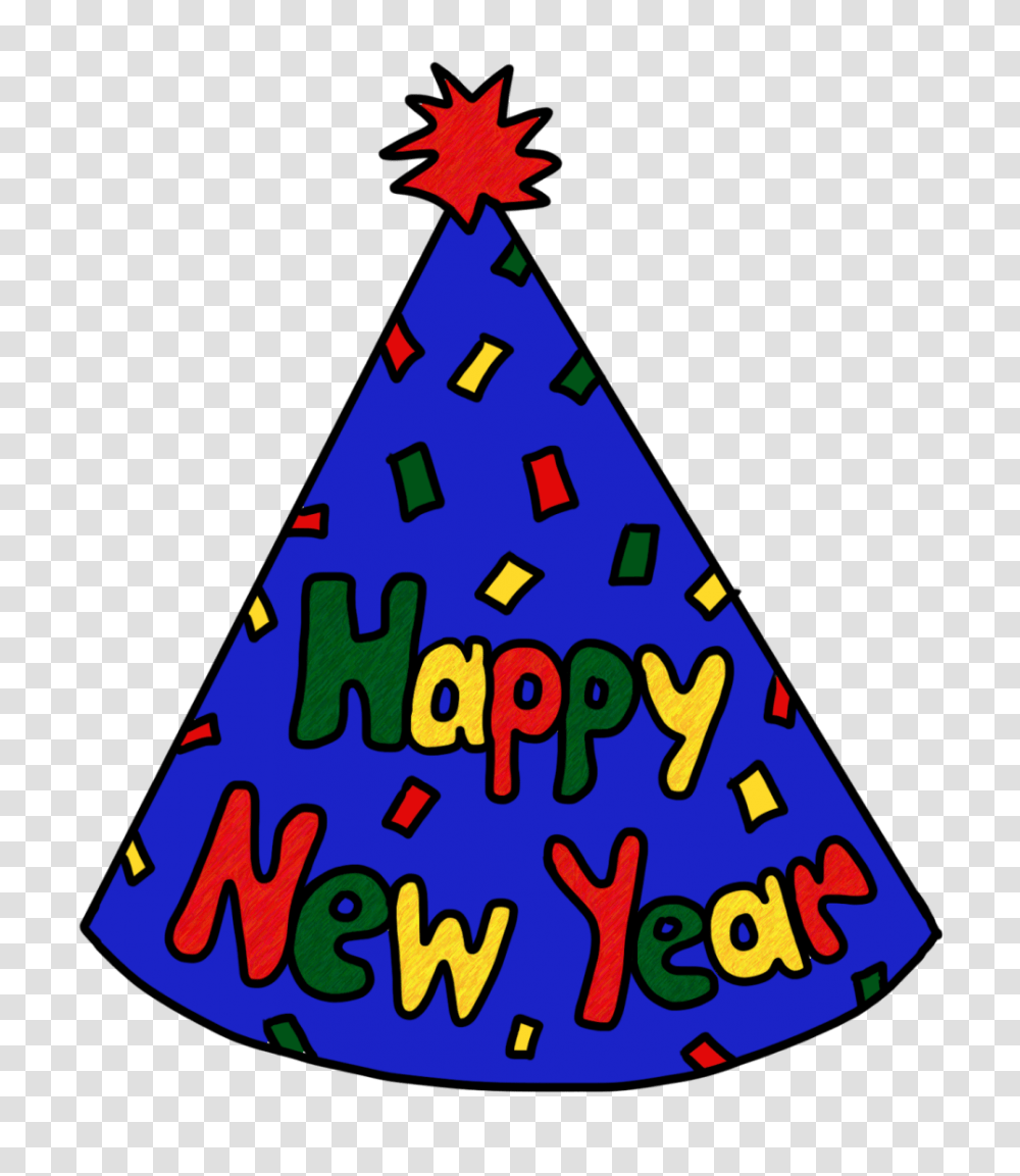 Hat Clipart New Year, Tree, Plant, Triangle, Cone Transparent Png