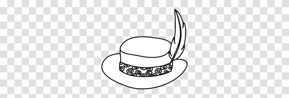 Hat Clipart Outline, Apparel, Cowboy Hat, Sombrero Transparent Png