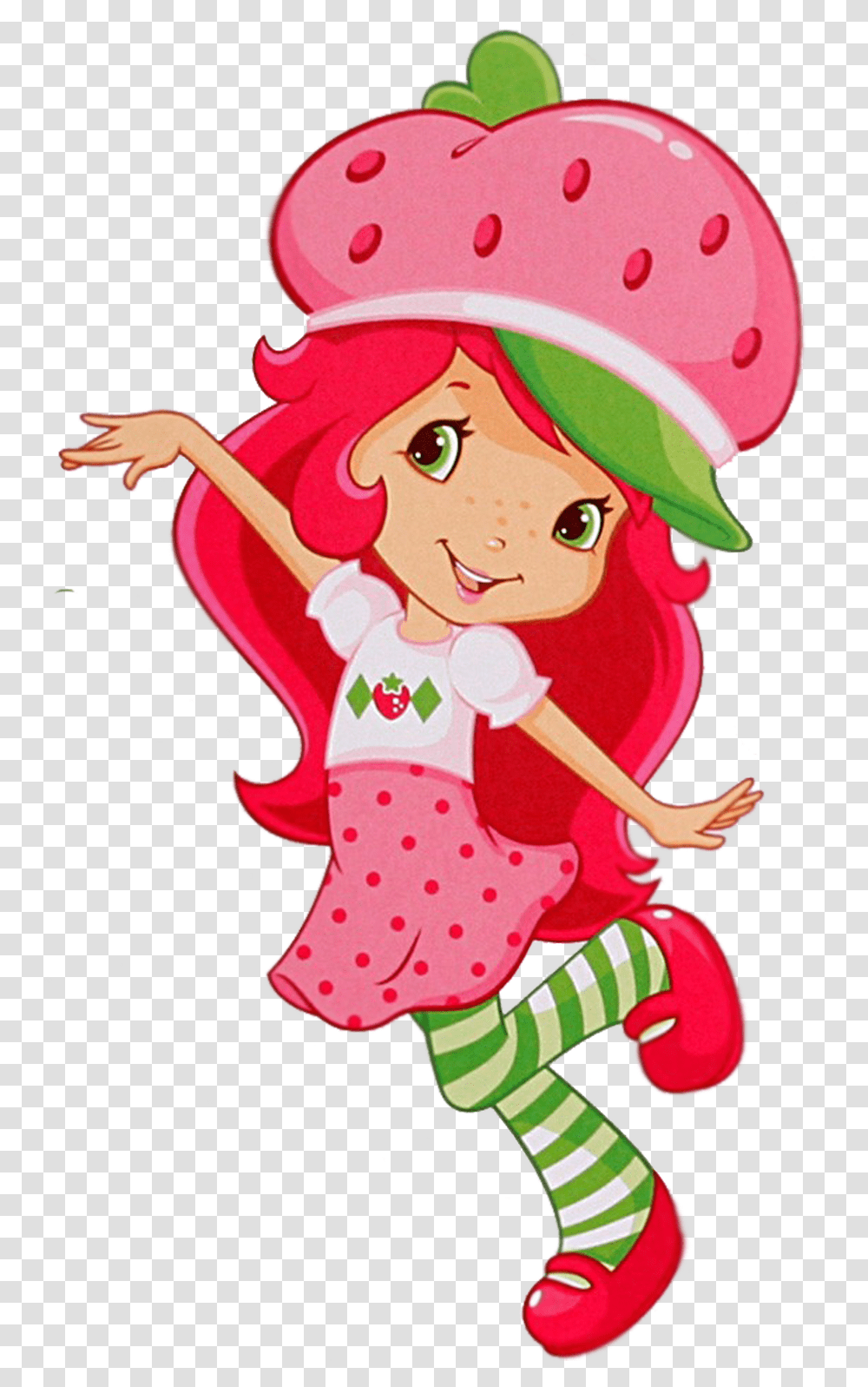 Hat Clipart Strawberry Shortcake Cartoon Strawberry Shortcake Birthday, Elf, Person, Human, Outdoors Transparent Png