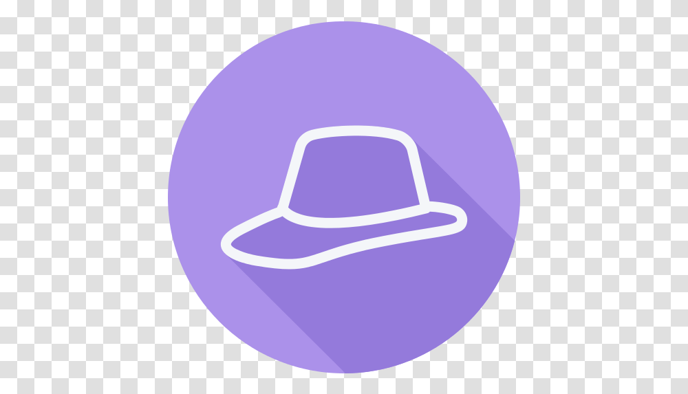 Hat Gangster Icon Fedora, Clothing, Apparel, Cowboy Hat, Sun Hat Transparent Png