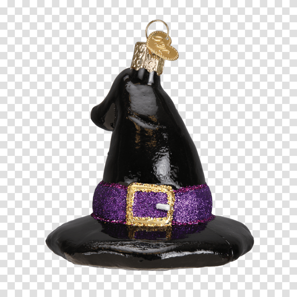 Hat Glitter Witch Ornament, Clothing, Alcohol, Beverage, Wedding Cake Transparent Png