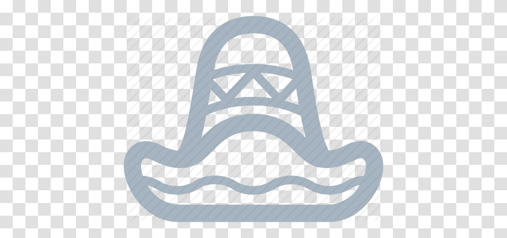 Hat Mex Sombrero Icon, Chair, Furniture, Footwear Transparent Png