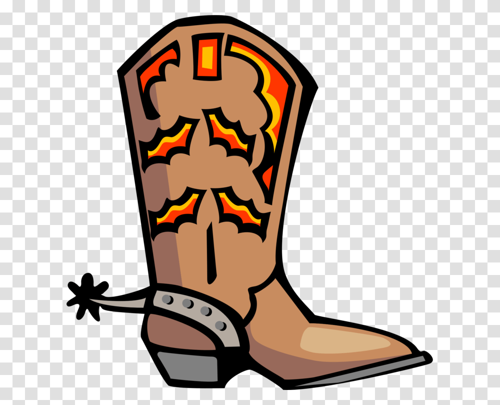 Hat N Boots Cowboy Boot Shoe, Apparel, Footwear Transparent Png