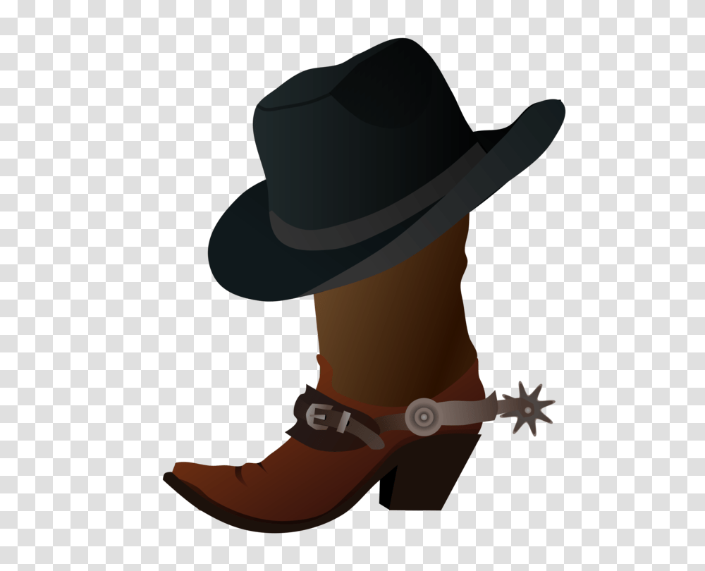 Hat N Boots T Shirt Cowboy Boot, Apparel, Cowboy Hat, Footwear Transparent Png