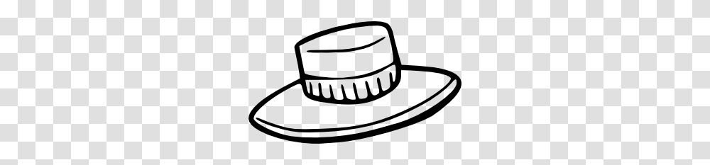 Hat Outline Clip Art, Apparel, Cowboy Hat, Rug Transparent Png