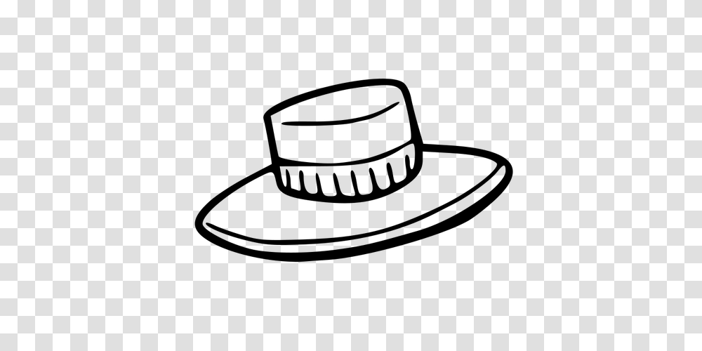 Hat Outline Vector Image, Gray, World Of Warcraft Transparent Png