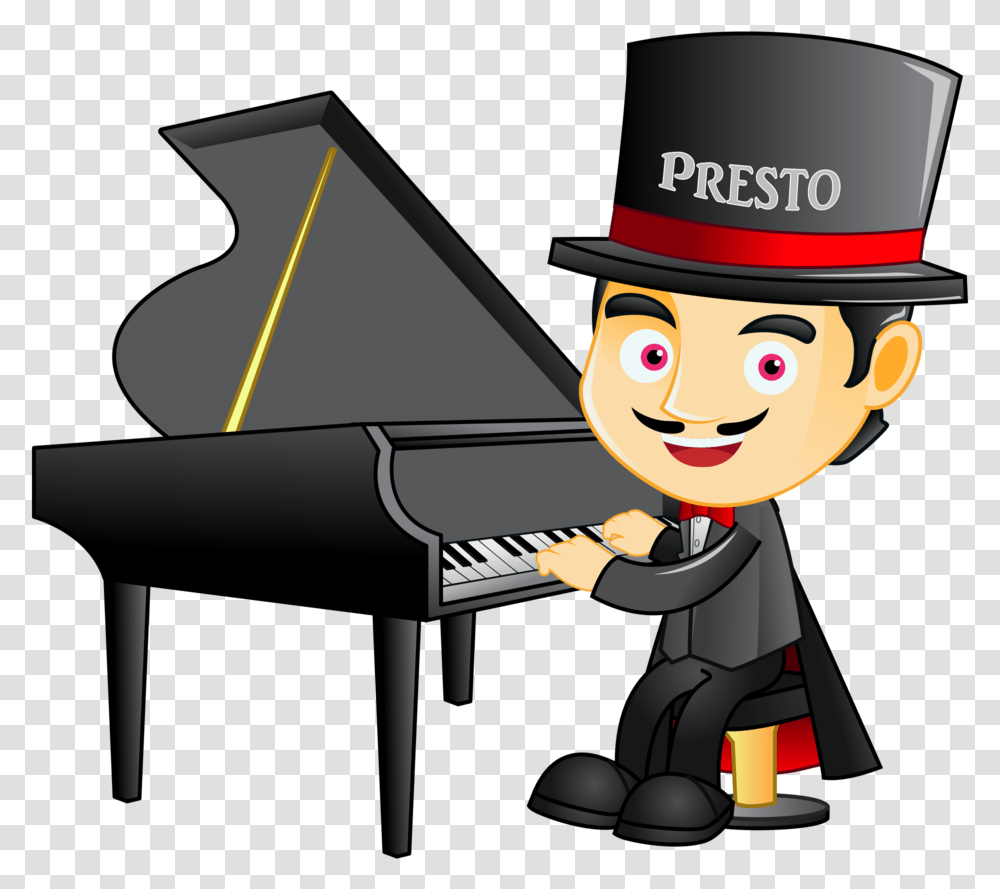 Hat, Performer, Musician, Musical Instrument, Pianist Transparent Png