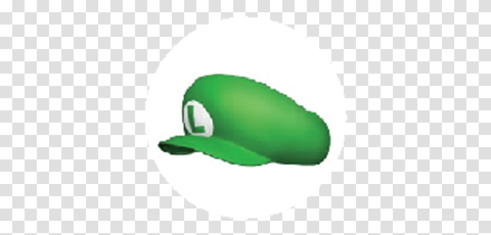 Hat Roblox Roblox Luigi Hat, Tennis Ball, Plant, Clothing, Food Transparent Png