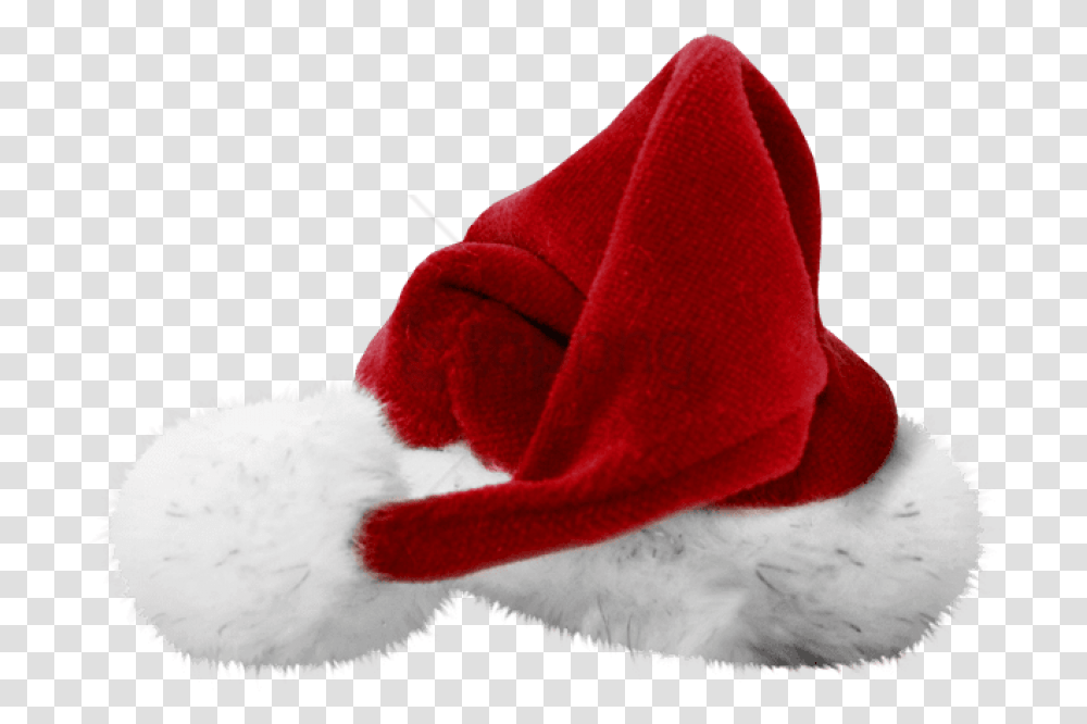 Hat Santa Hat Real, Apparel, Plush, Toy Transparent Png