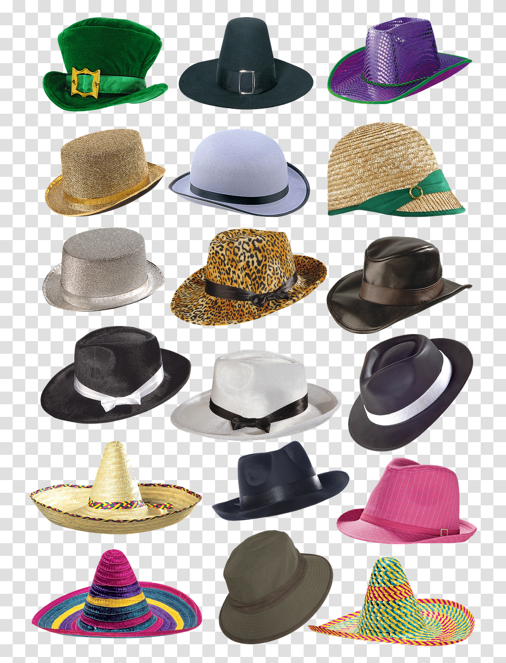 Hat Scrapbook Free Picture Hats, Apparel, Cowboy Hat, Sun Hat Transparent Png