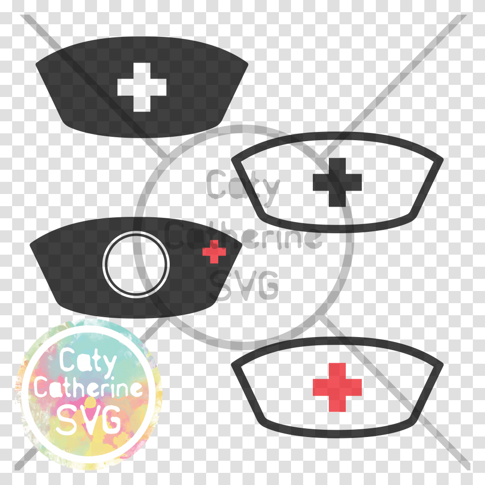 Hat Uniform Nurse Nursing Svg Cut File Heart Crown Svg, Text, Symbol, Kart, Vehicle Transparent Png