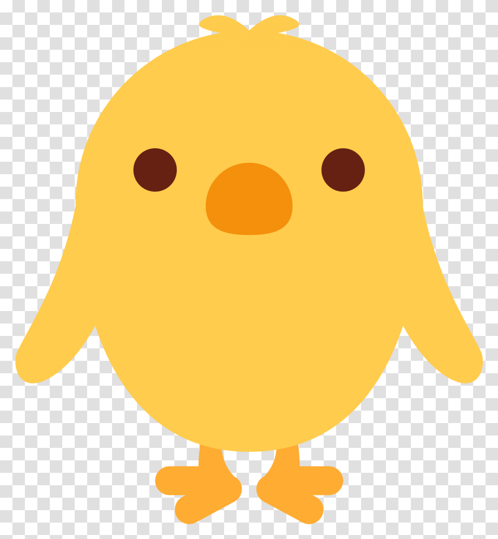 Hatched Chick Emoji, Bird, Animal, Poultry, Fowl Transparent Png