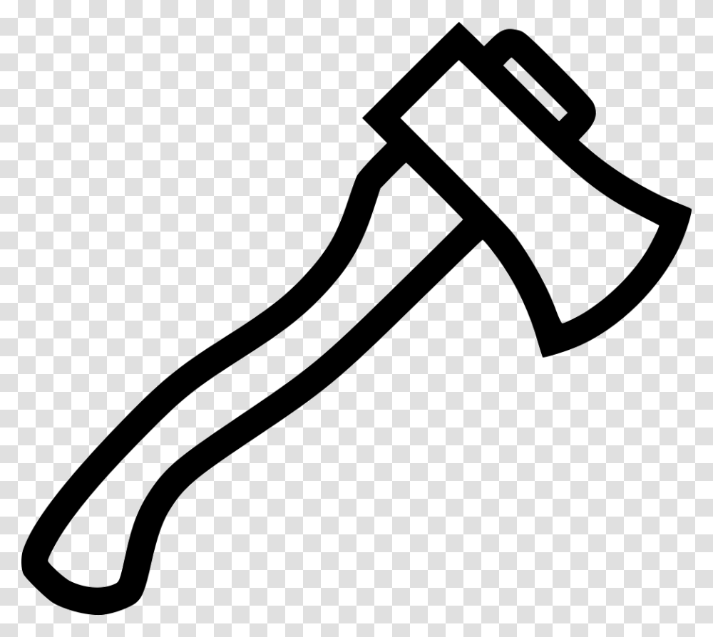 Hatchet Axe Clipart Black And White, Tool, Hammer Transparent Png