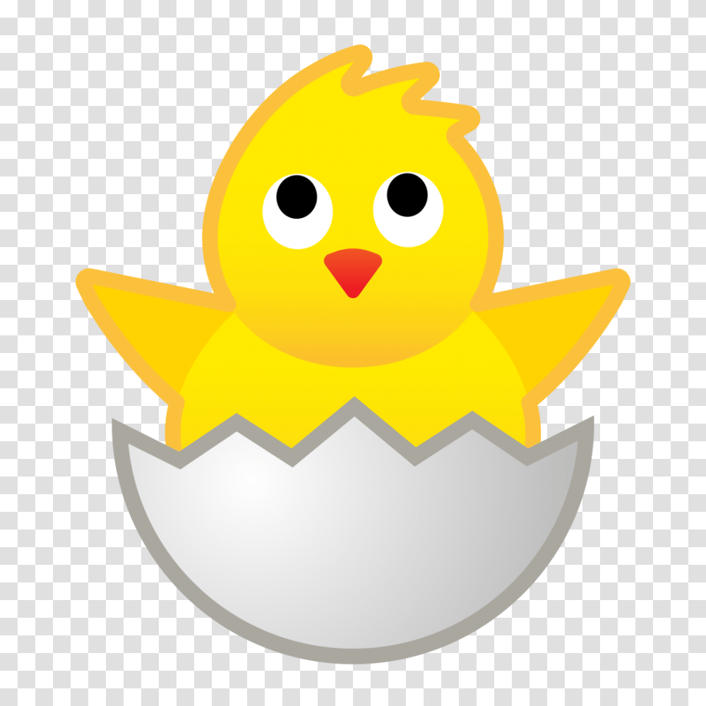 Hatching Chick Icon Noto Emoji Animals Nature Iconset Google Emoji Chick Hatching, Snowman, Winter, Outdoors, Bird Transparent Png