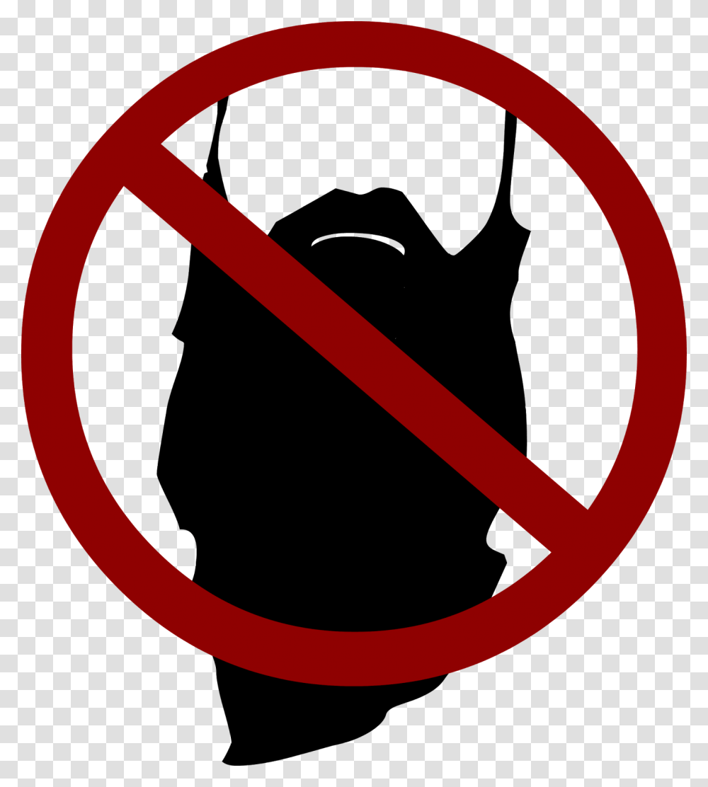 Hate Beards, Road Sign, Stopsign Transparent Png