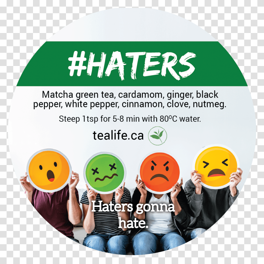 Haters Emotions People Feel, Person, Poster, Advertisement, Paper Transparent Png