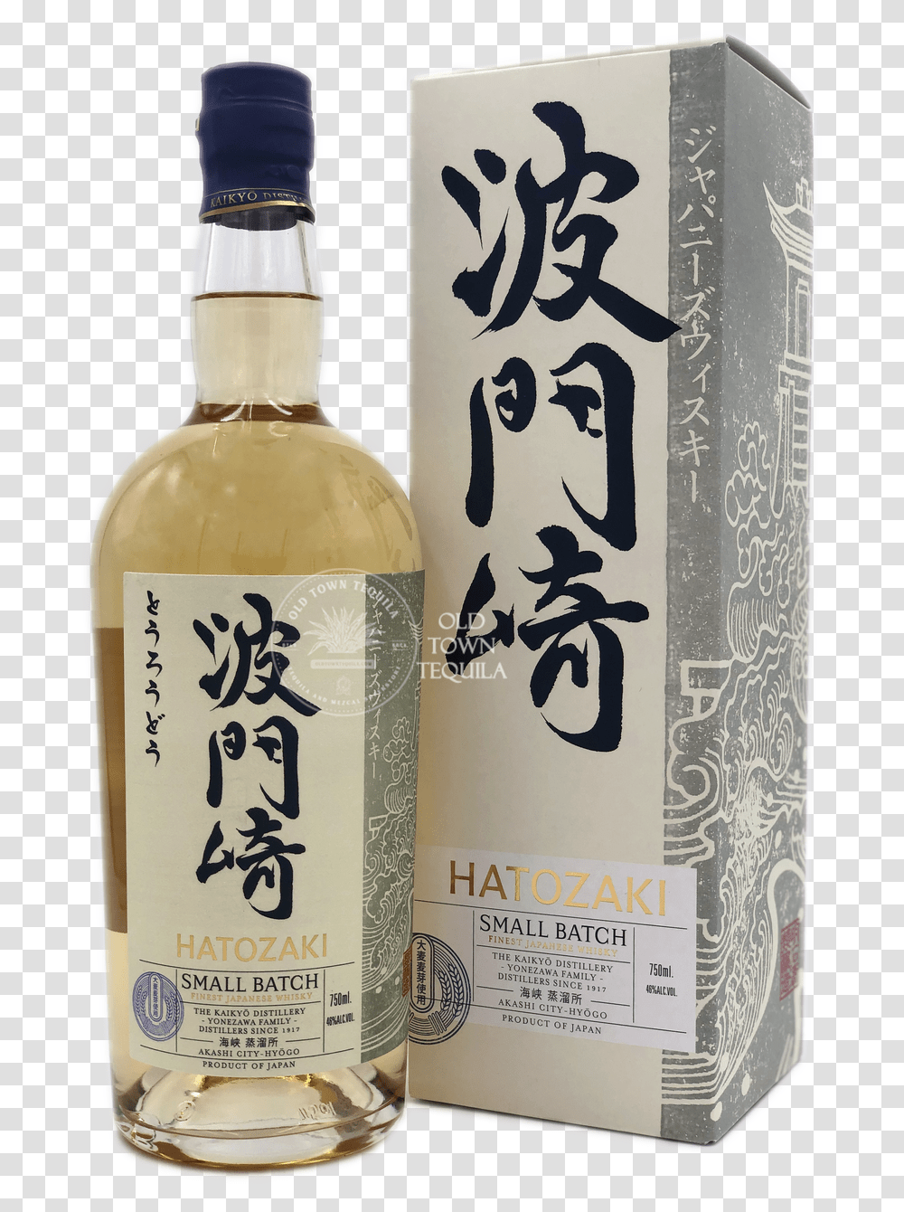 Hatozaki Small Batch Japanese Whisky 750ml Hatozaki Whisky, Alcohol, Beverage, Drink, Sake Transparent Png