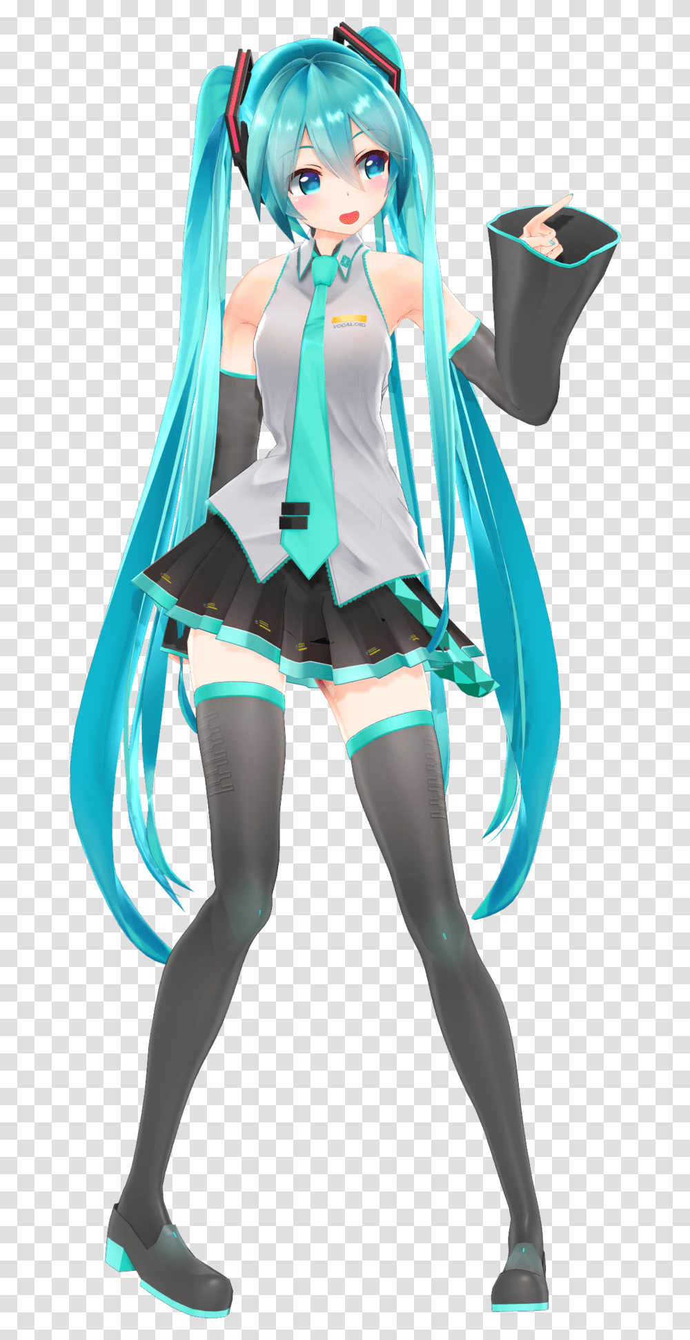 Hatsune Miku By Muubunote, Costume, Doll, Person Transparent Png