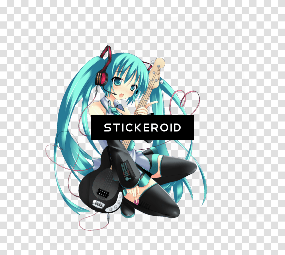 Hatsune Miku Free Download, Comics, Book, Manga, Person Transparent Png