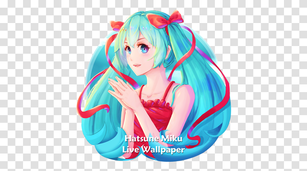 Hatsune Miku Live Wallpaper 20 Apk Download Comanime Anime, Manga, Comics, Book, Person Transparent Png