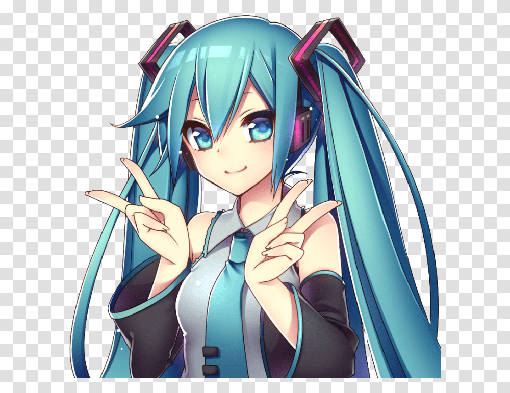 Hatsune Miku, Manga, Comics, Book, Person Transparent Png