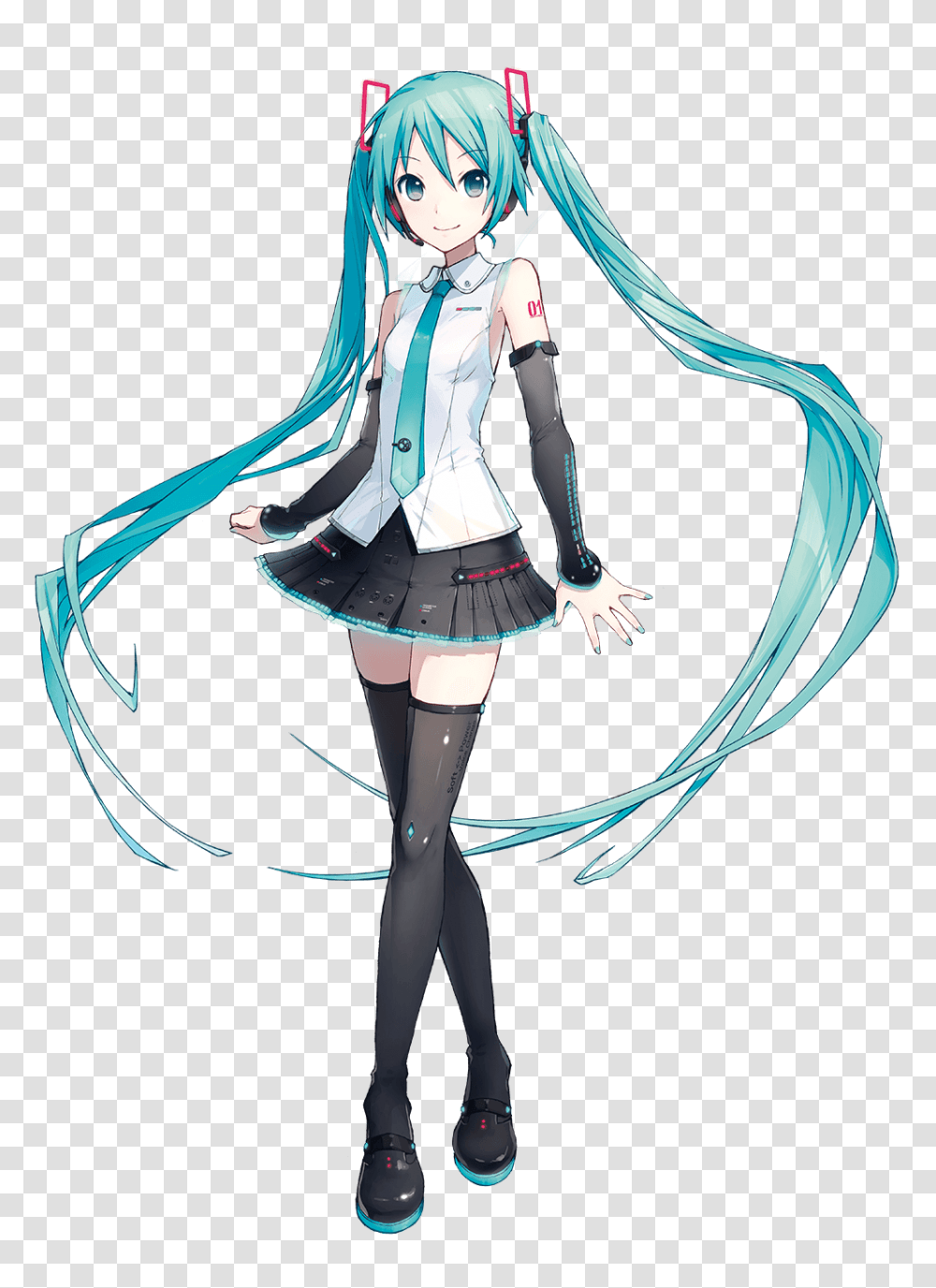 Hatsune Miku, Person, Performer, Costume, Doll Transparent Png