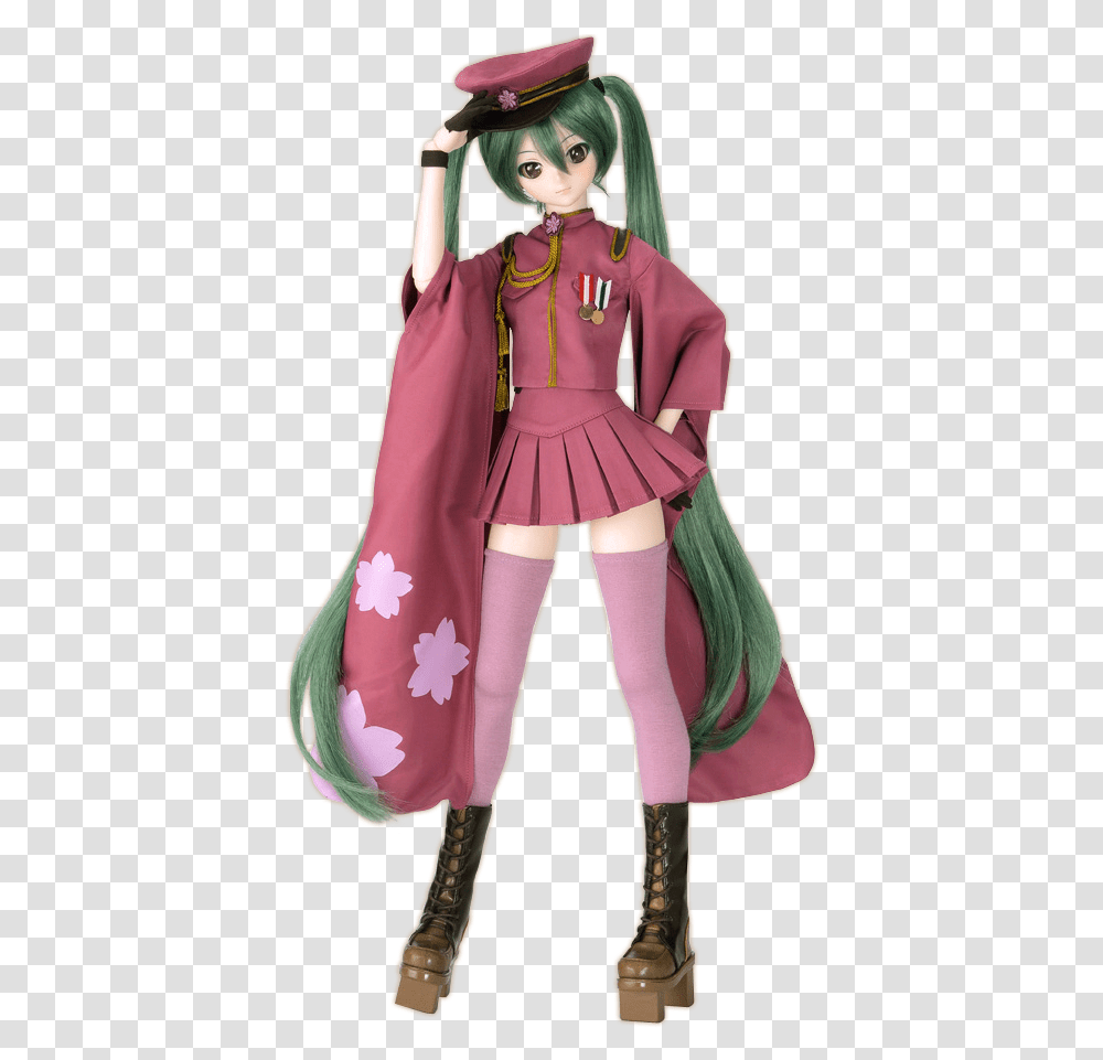 Hatsune Miku Senbonzakura Module, Costume, Apparel, Doll Transparent Png