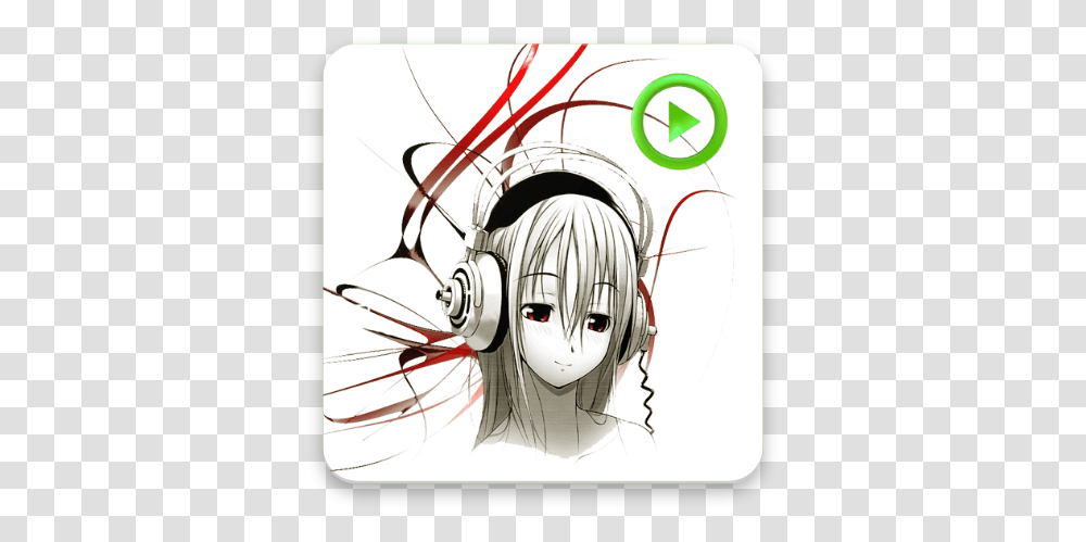 Hatsune Miku Weekender Girl Apk 10 Anime Girl Headphone Drawing, Electronics, Headphones, Headset, Graphics Transparent Png