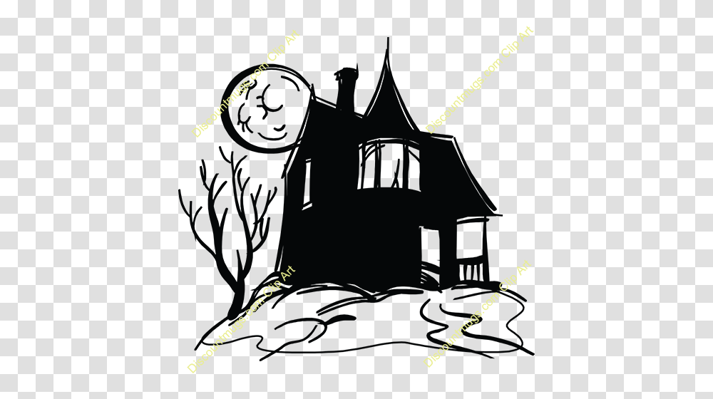 Haunted Clipart Haunted Castle, Outdoors, Nature, Land Transparent Png