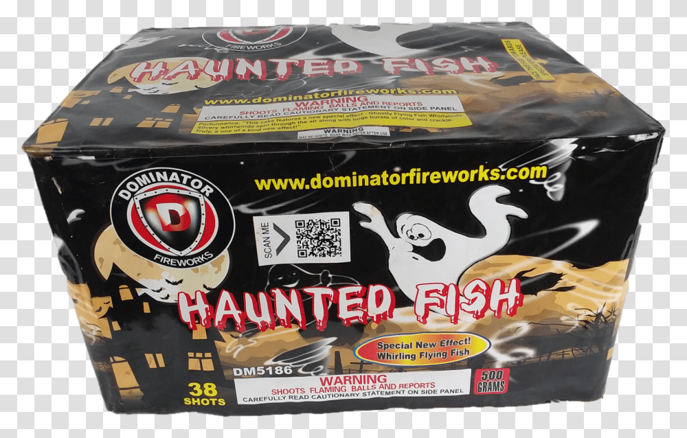 Haunted Fish D, QR Code Transparent Png