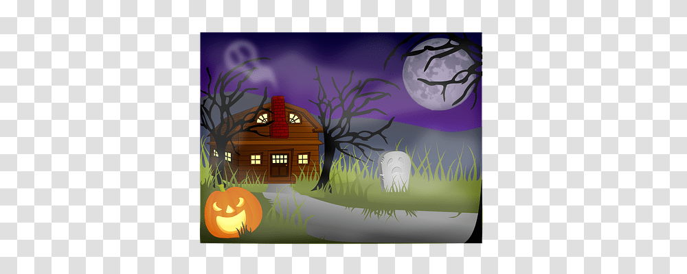 Haunted House Nature, Building, Outdoors, Housing Transparent Png