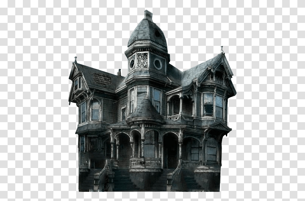 Haunted House Background Haunted House, Tower, Architecture, Building, Spire Transparent Png