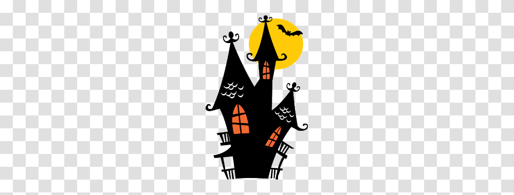 Haunted House Clipart Halloween, Poster, Advertisement Transparent Png