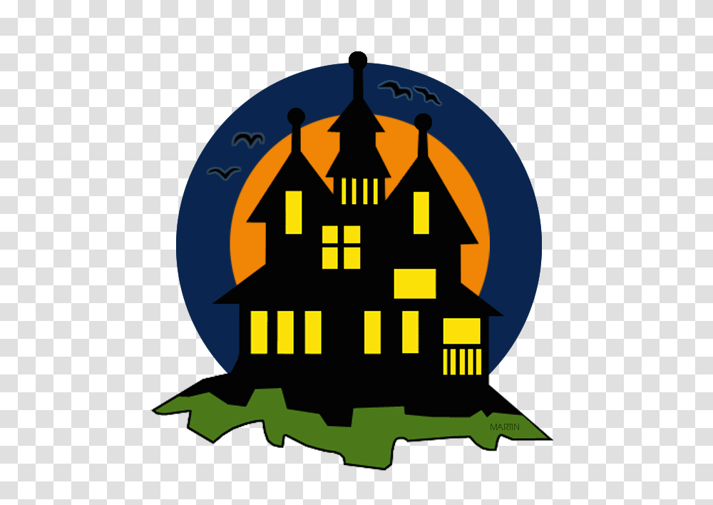 Haunted House Clipart Phillip Martin, Poster, Advertisement Transparent Png