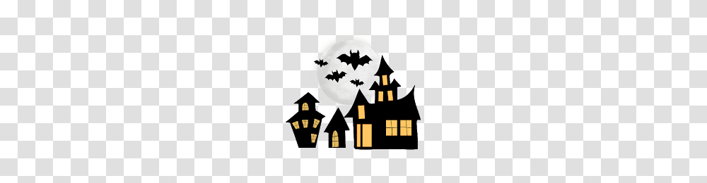 Haunted House Halloween Clip Art Festival Collections, Poster, Advertisement, Batman Logo Transparent Png