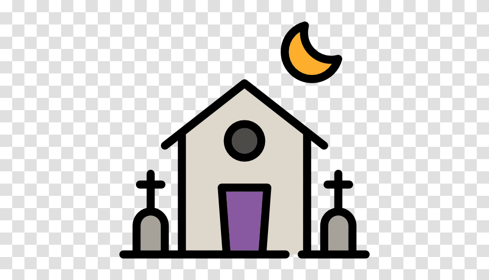 Haunted House, Cross, Mailbox, Letterbox Transparent Png