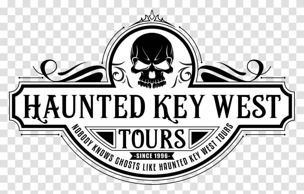 Haunted Key West Tours Mandehrm, Label, Logo Transparent Png