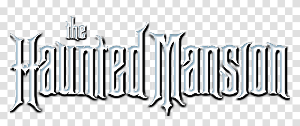 Haunted Mansion Logo, Label, Word, Alphabet Transparent Png