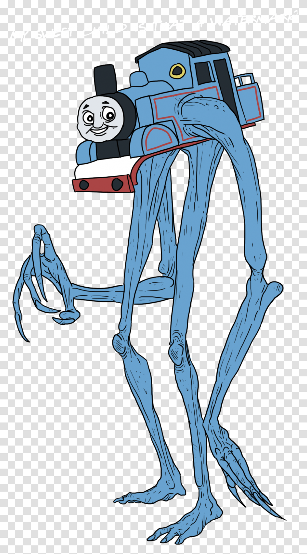 Haunted Thomas The Tank Engine, Drawing, Acrobatic, Sport Transparent Png